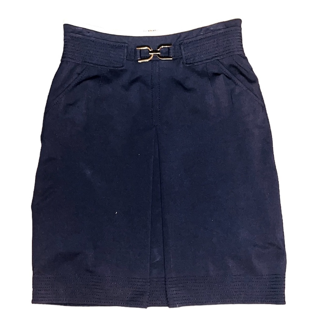 Ann Taylor Womens Black Pocket Skirt Size 2
